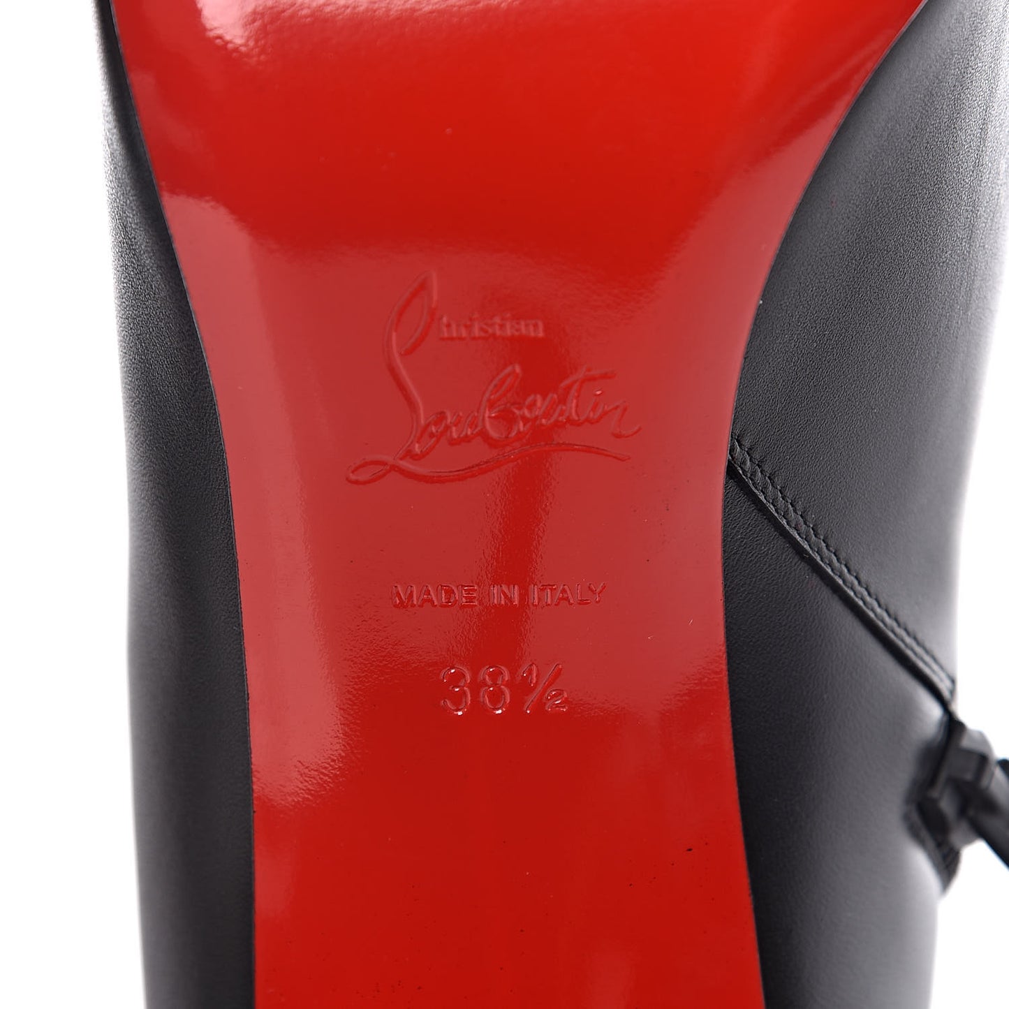 Calfskin So Kate Booty 85 Ankle Boots 38.5 Black