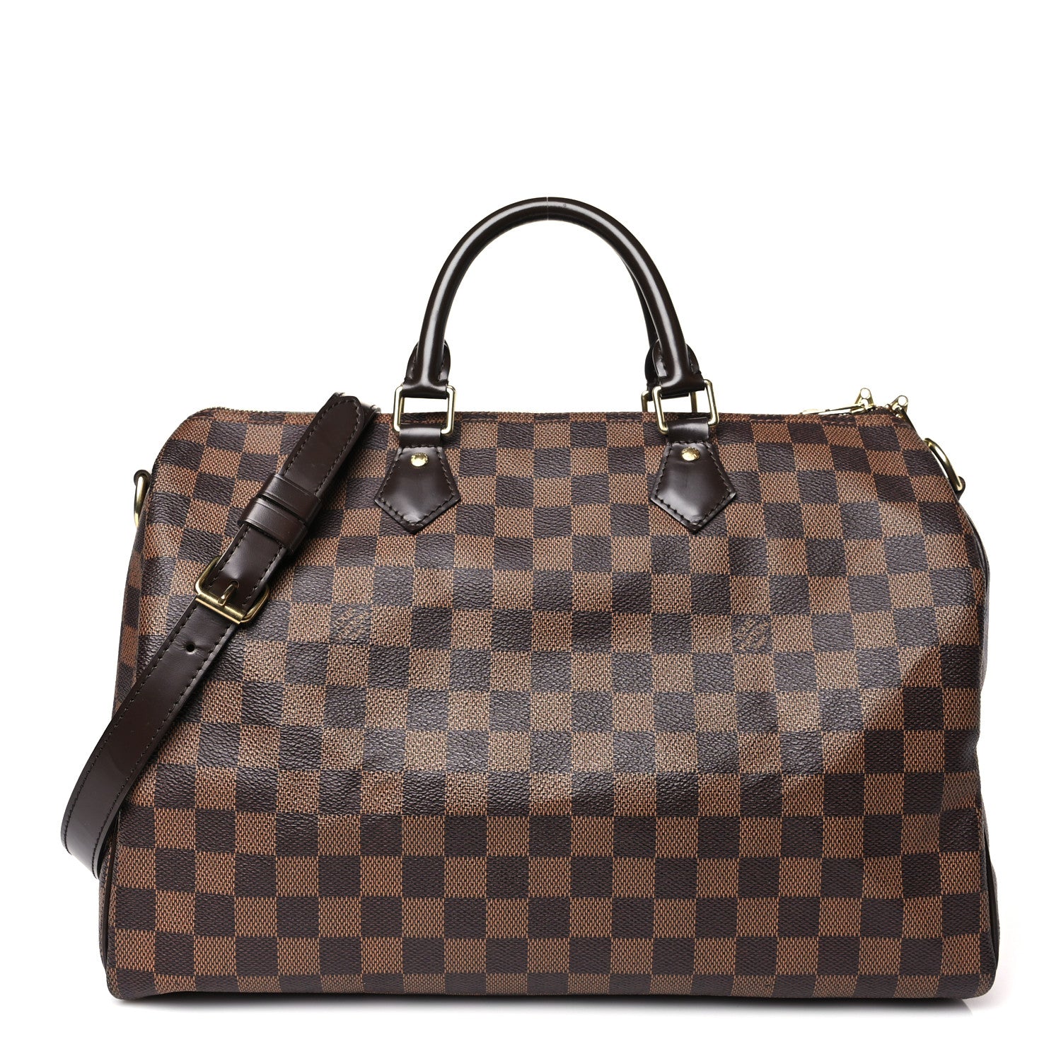 Louis Vuitton Damier Ebene Speedy Bandouliere 35 1 of 8