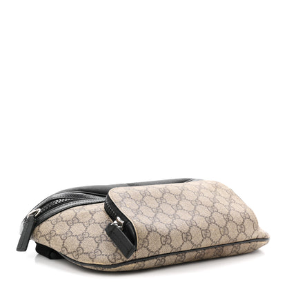 Gucci GG Supreme Monogram Belt Bag Black 4 of 11
