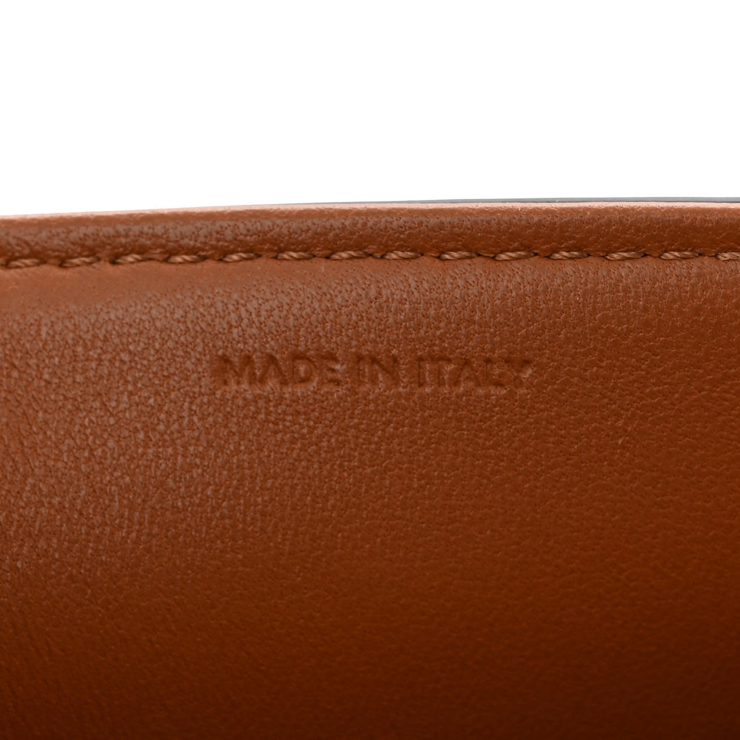 Natural Calfskin Besace Small 16 Tan