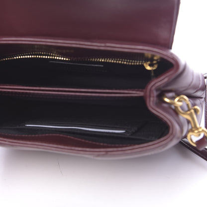Saint Laurent Calfskin Y Quilted Monogram Toy Loulou Monogram Crossbody Bag Rouge Legion 5 of 10