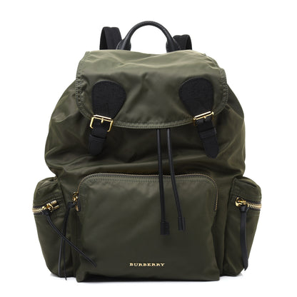 Burberry Nylon Large Rucksack Backpack Canvas Green 1 of 19
