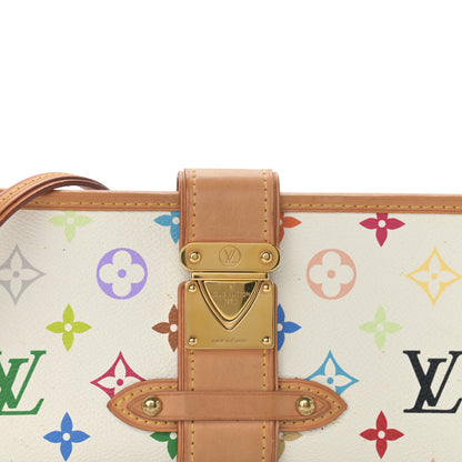 Louis Vuitton Monogram Multicolor Shirley White 7 of 9