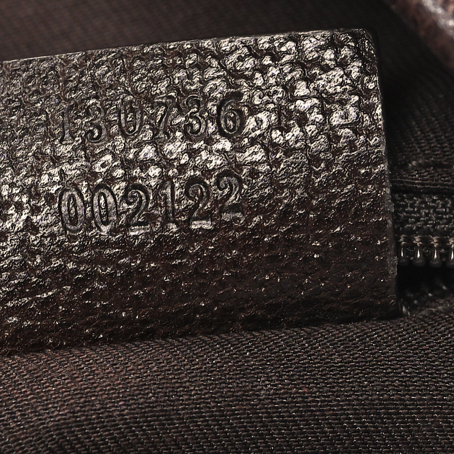 Monogram Medium Abbey Shoulder Bag Dark Brown