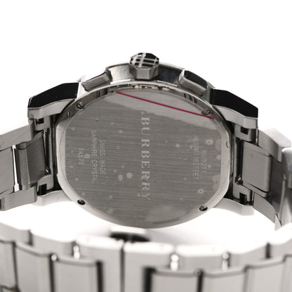 Burberry Stainless Steel 42mm Chronograph Quartz Watch Black BU9351 4 of 5