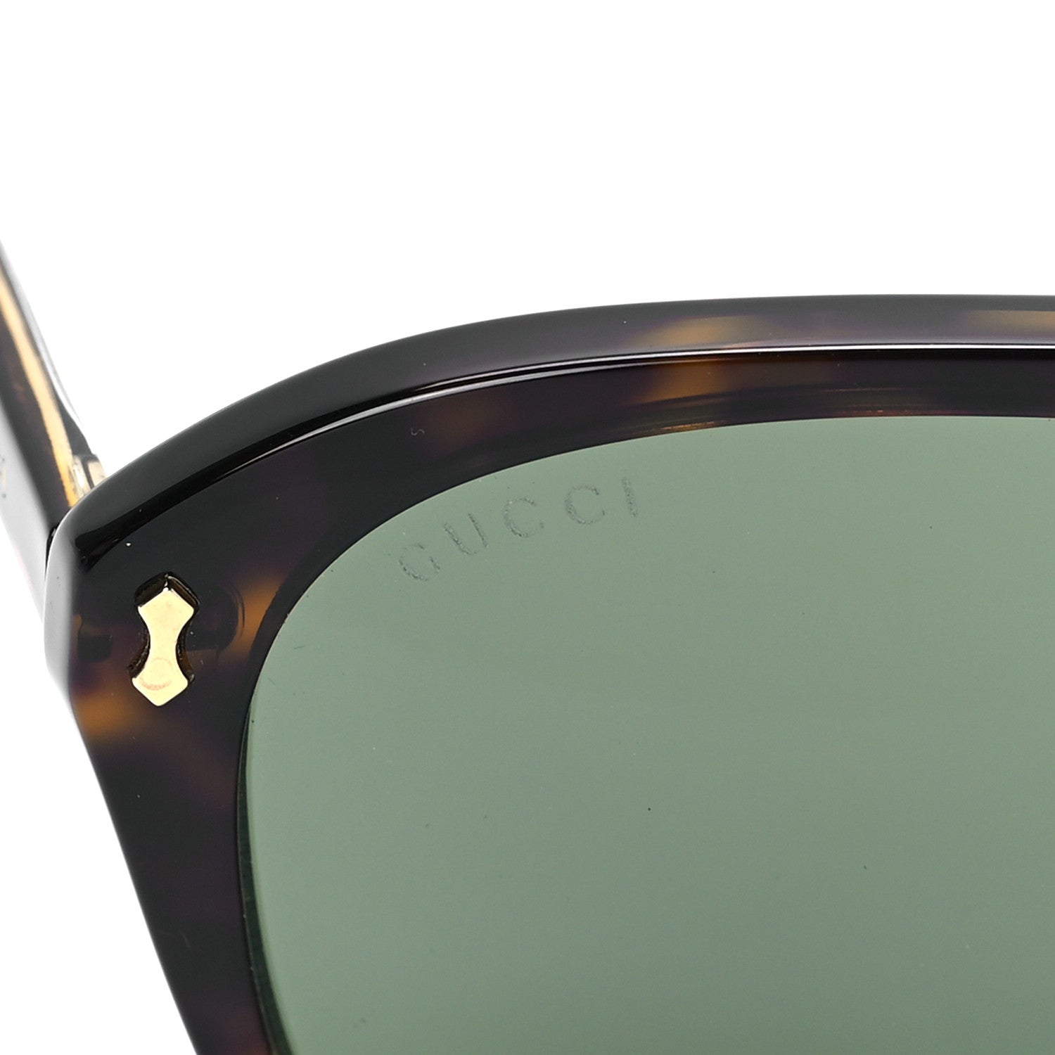 Gucci Acetate Aviator Sunglasses GG0128S Tortoise 5 of 8