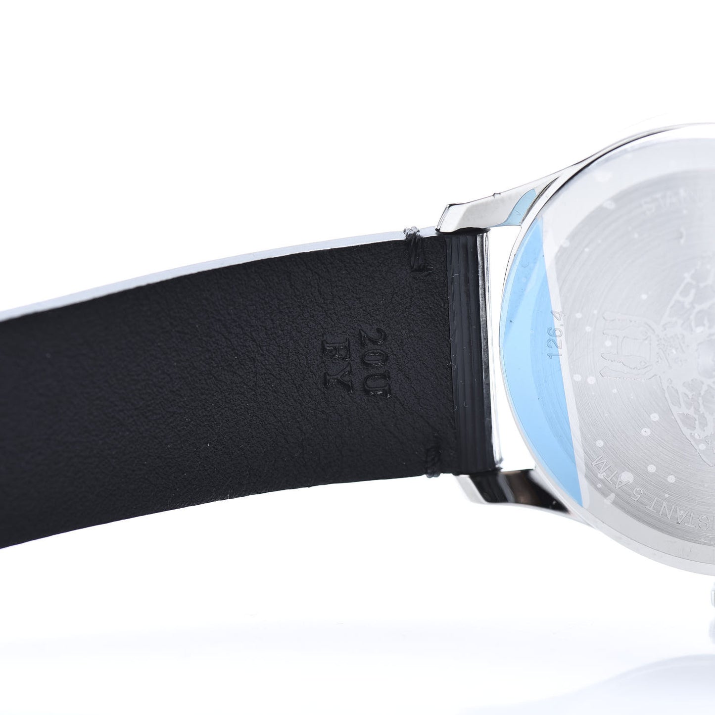 Stainless Steel Calfskin 38mm G-Timeless Bee Star Hologram Quartz Watch Black