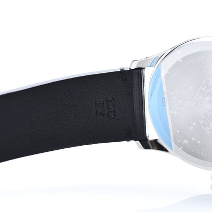 Gucci Stainless Steel Calfskin 38mm G-Timeless Bee Star Hologram Quartz Watch Black 7 of 8