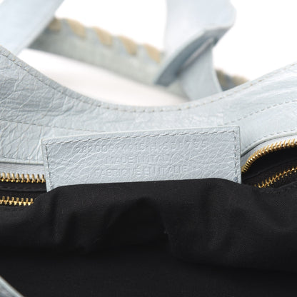 Balenciaga Agneau Giant 12 Gold Hardware Part Time Bleu Dragee 6 of 12