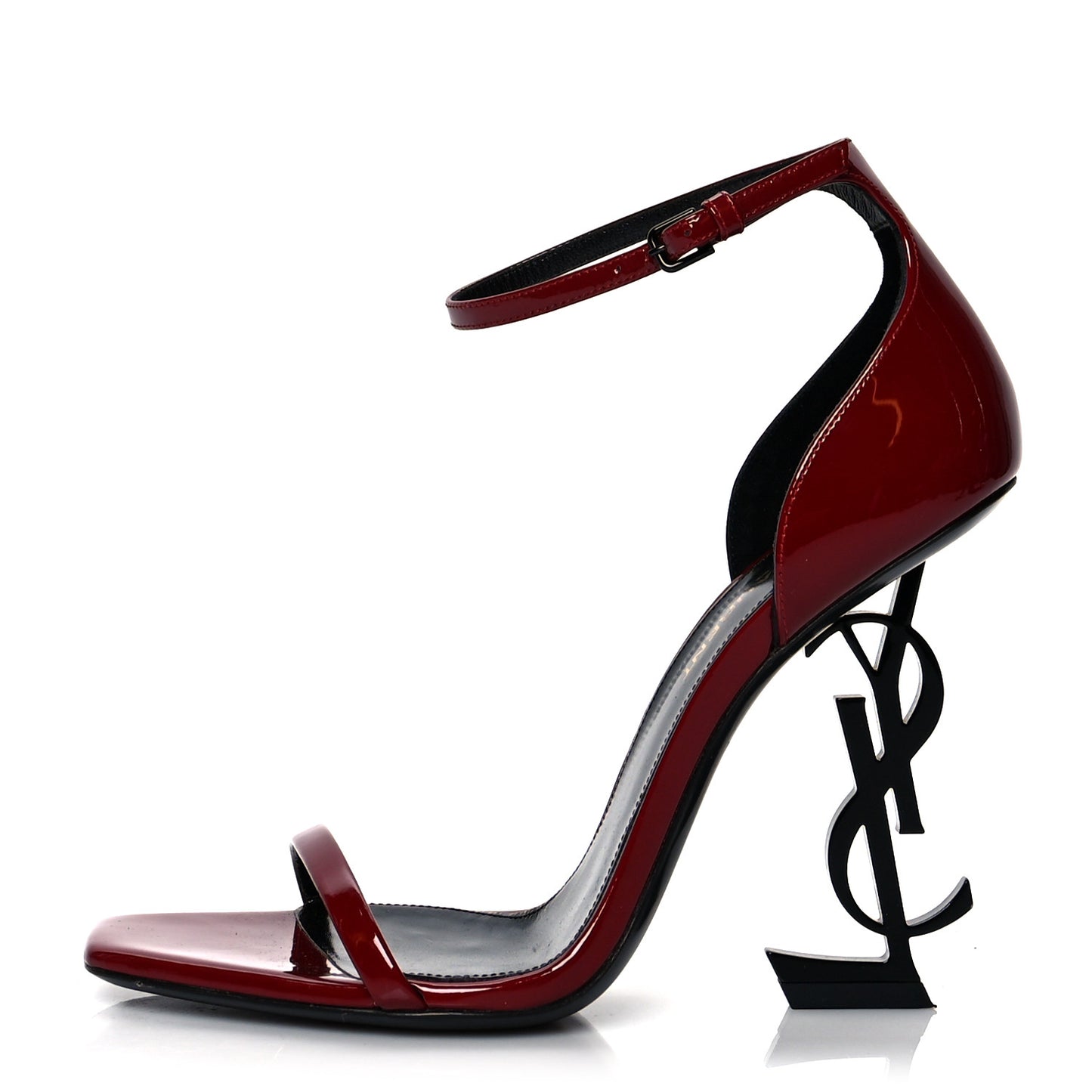 Patent Opyum 110 Sandals 36.5 Hot Red