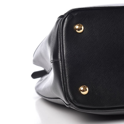Prada Saffiano Lux Medium Tote Black 9 of 10