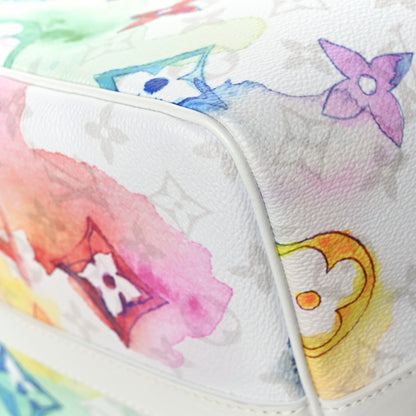Louis Vuitton Monogram Watercolor Keepall Bandouliere 50 Multicolor 9 of 10