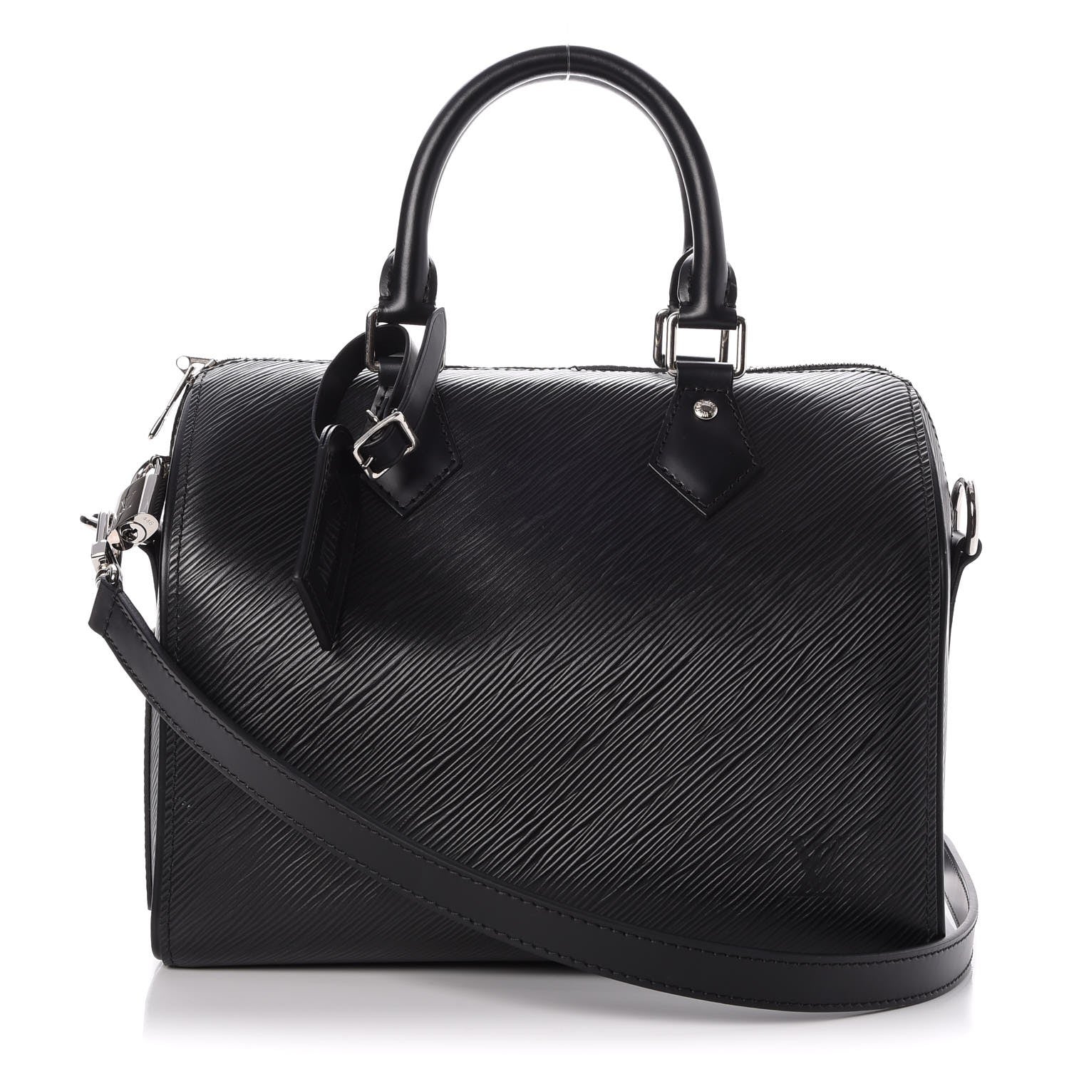 Louis Vuitton Epi Speedy Bandouliere 25 Black 1 of 8