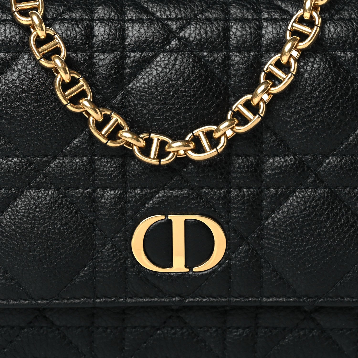Christian Dior Supple Calfskin Caro Belt Bag Black 8 of 11