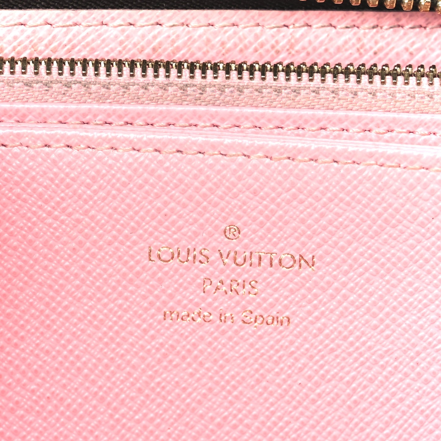 Monogram Jungle Dots Zippy Wallet Sugar Pink Poppy