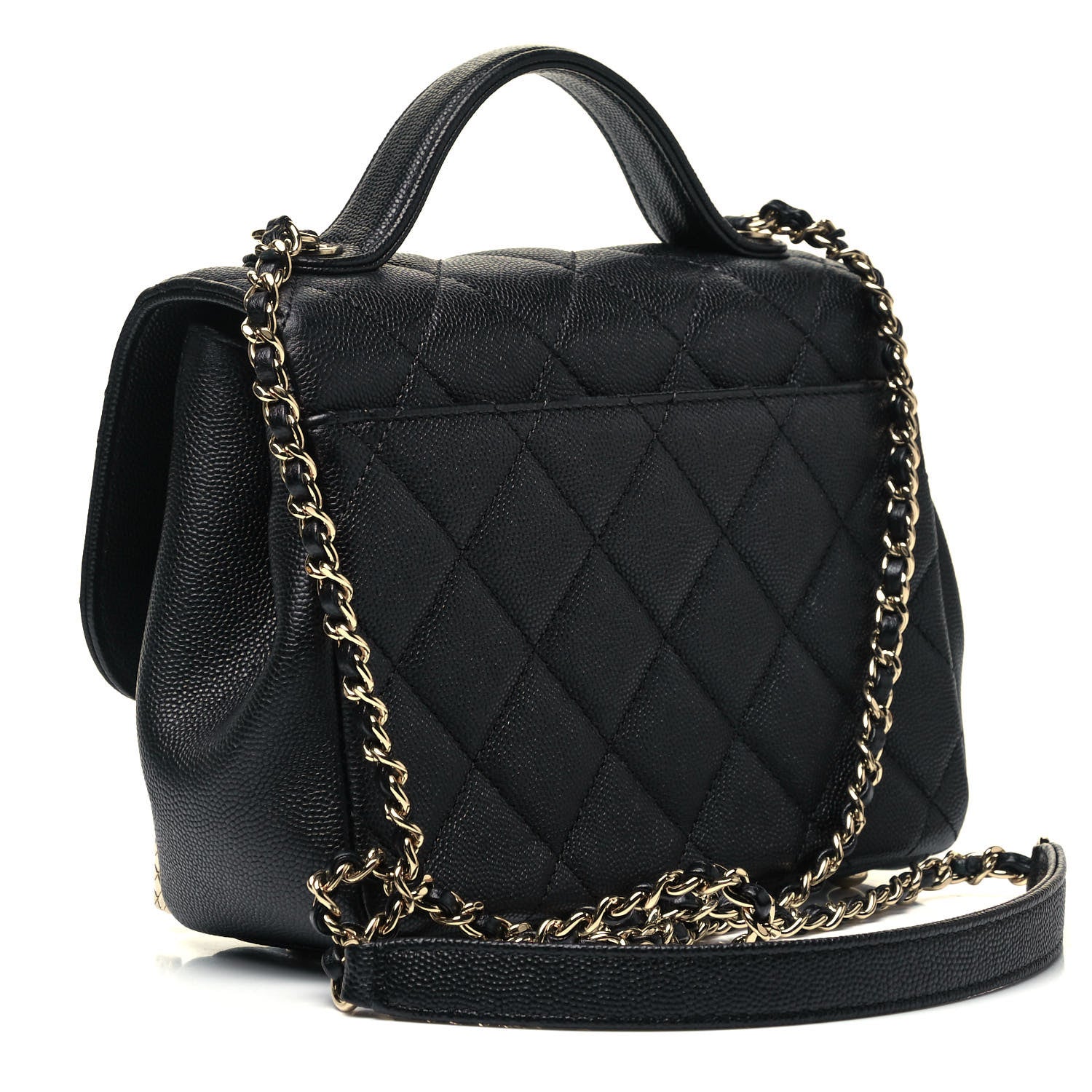 Chanel Caviar Quilted Small Business Affinity Flap Black 3 of 10