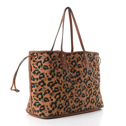 MCM Visetos Reversible Shopping Tote Cognac 10 of 19