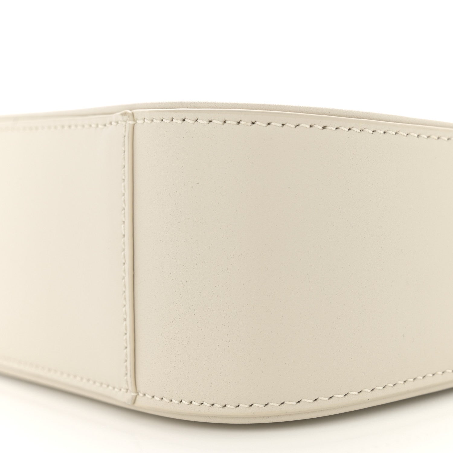 Saint Laurent Smooth Calfskin Le 5 A 7 Hobo Crema Soft 10 of 13