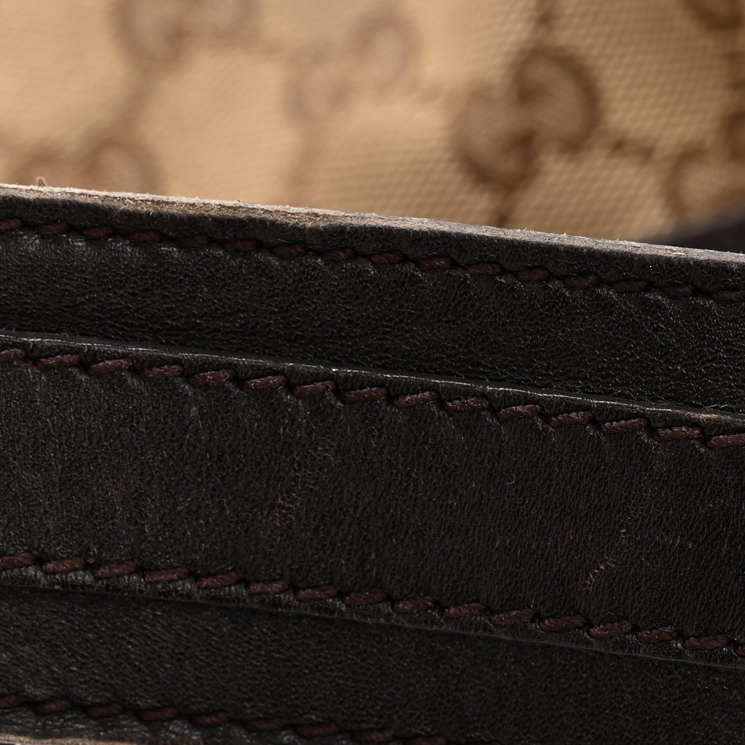 Gucci Monogram Large GG Twins Hobo Dark Brown 13 of 14