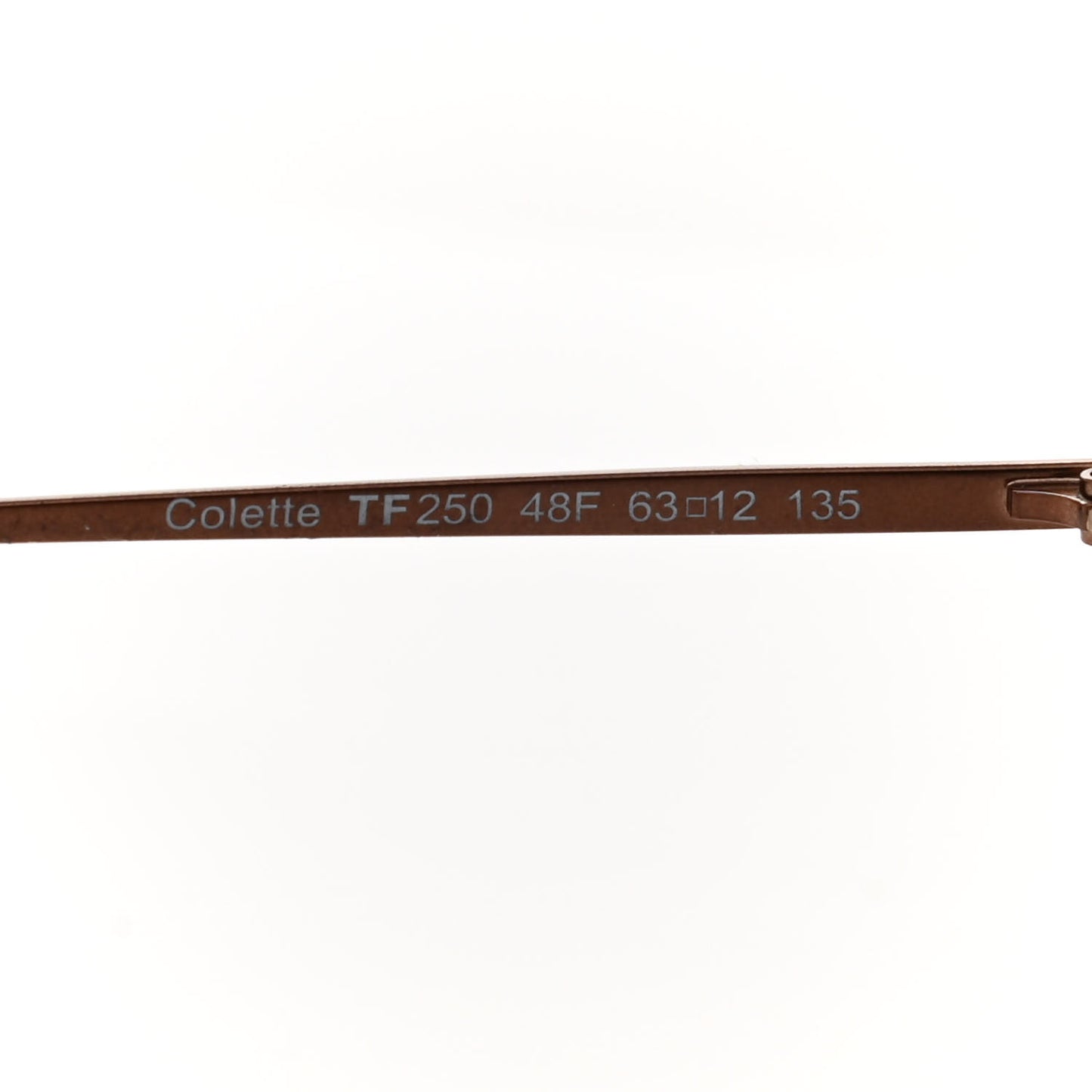 Colette Butterfly Sunglasses TF250 Brown