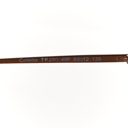 Tom Ford Colette Butterfly Sunglasses TF250 Brown 5 of 7