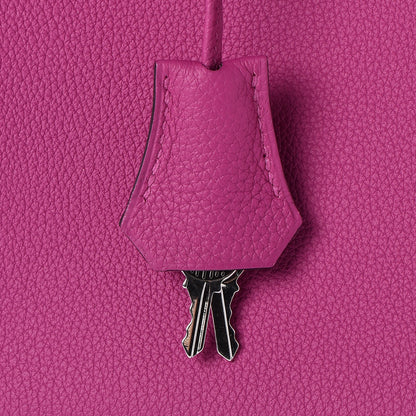 Hermes Togo Birkin 25 Rose Pourpre 29 of 37