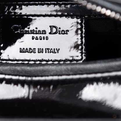 Christian Dior Patent Cannage Medium Lady Dior Black 6 of 10