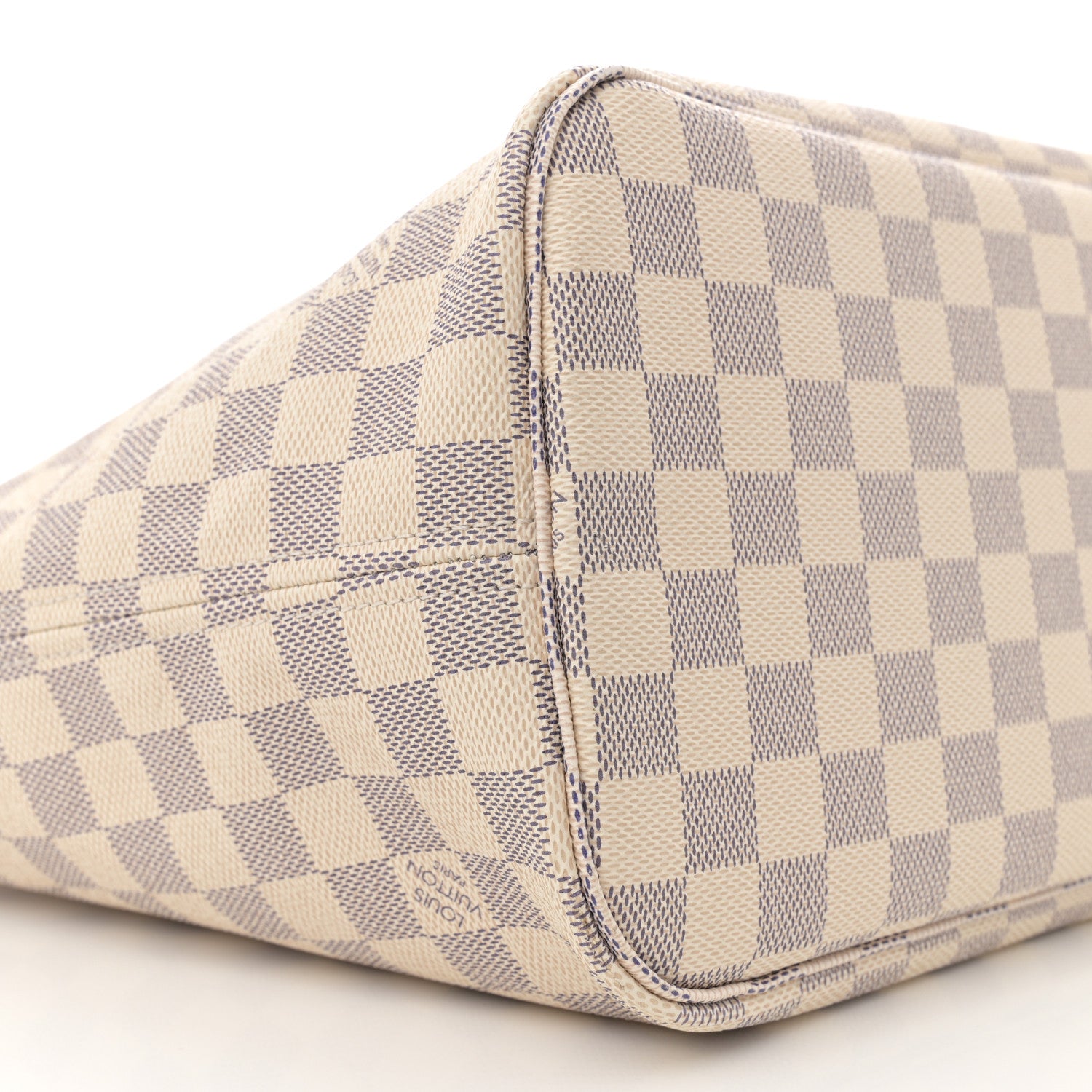 Louis Vuitton Damier Azur Neo Neverfull MM Rose Ballerine 9 of 11