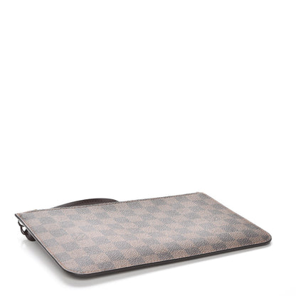 Louis Vuitton Damier Ebene Neverfull MM GM Pochette Rose Ballerine 4 of 8