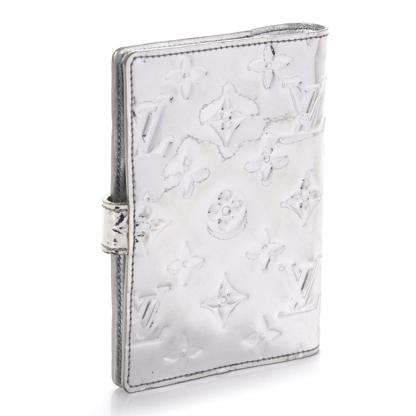 Monogram Miroir Small Ring Agenda Silver