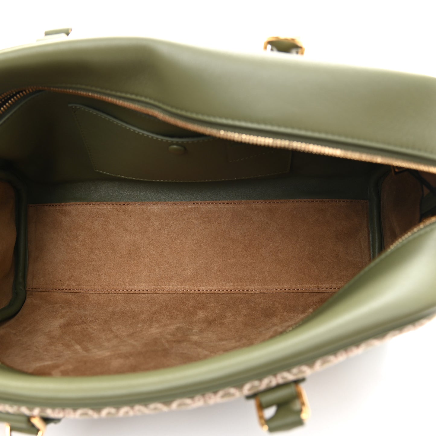 Jacquard Anagram Calfskin Amazona 28 Avocado Green