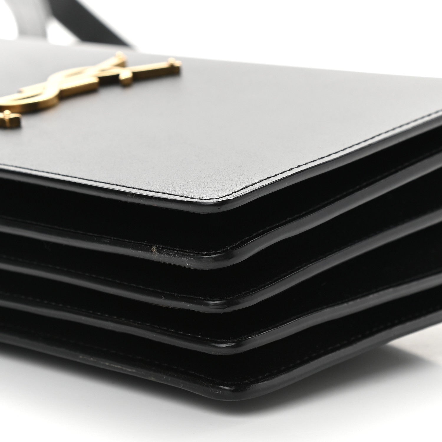 Saint Laurent Smooth Calfskin Shoulder Bag Black 8 of 8