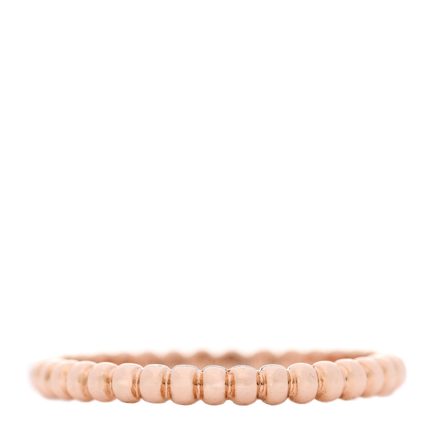 18K Rose Gold Small Perlee Ring 55 7.25