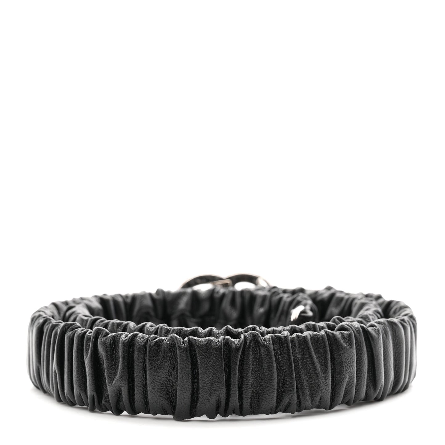 Calfskin Crystal CC Belt 90 36 Black