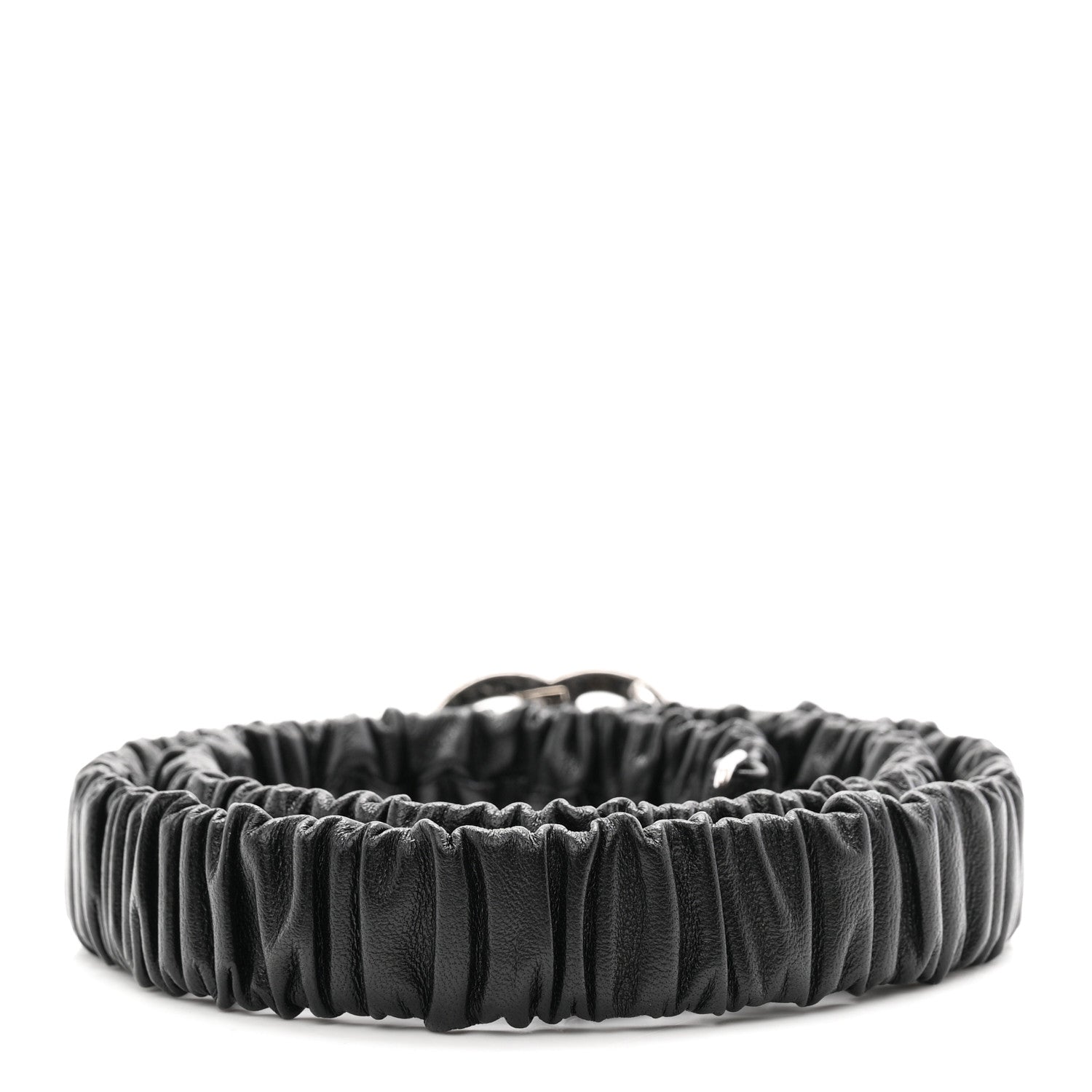 Chanel Calfskin Crystal CC Belt 90 36 Black 2 of 5