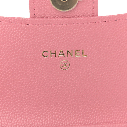 Chanel Caviar Quilted Mini Chain Bag Dark Pink 6 of 12