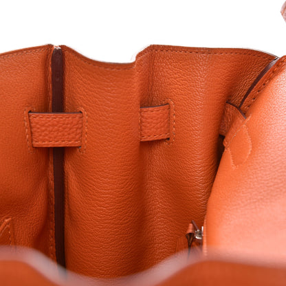 Hermes Togo Birkin 35 Orange 11 of 37
