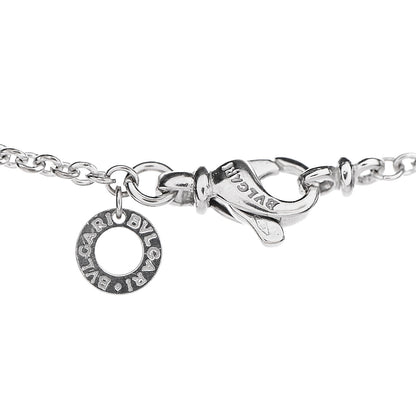Bulgari 18K White Gold Diamond B.Zero1 Pave Pendant Necklace 6 of 6
