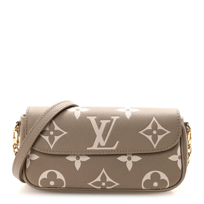 Louis Vuitton Empreinte Monogram Giant Ivy Wallet On Chain Tourterelle Creme 1 of 9