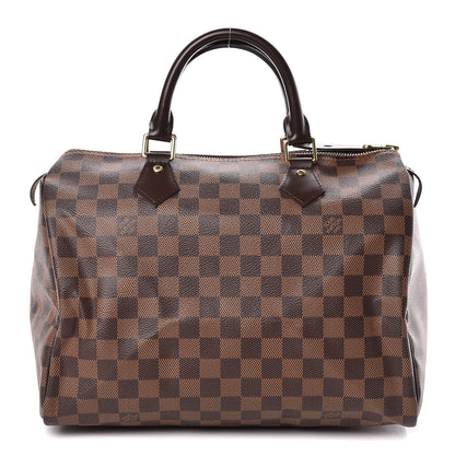 Louis Vuitton Damier Ebene Speedy 30 1 of 9
