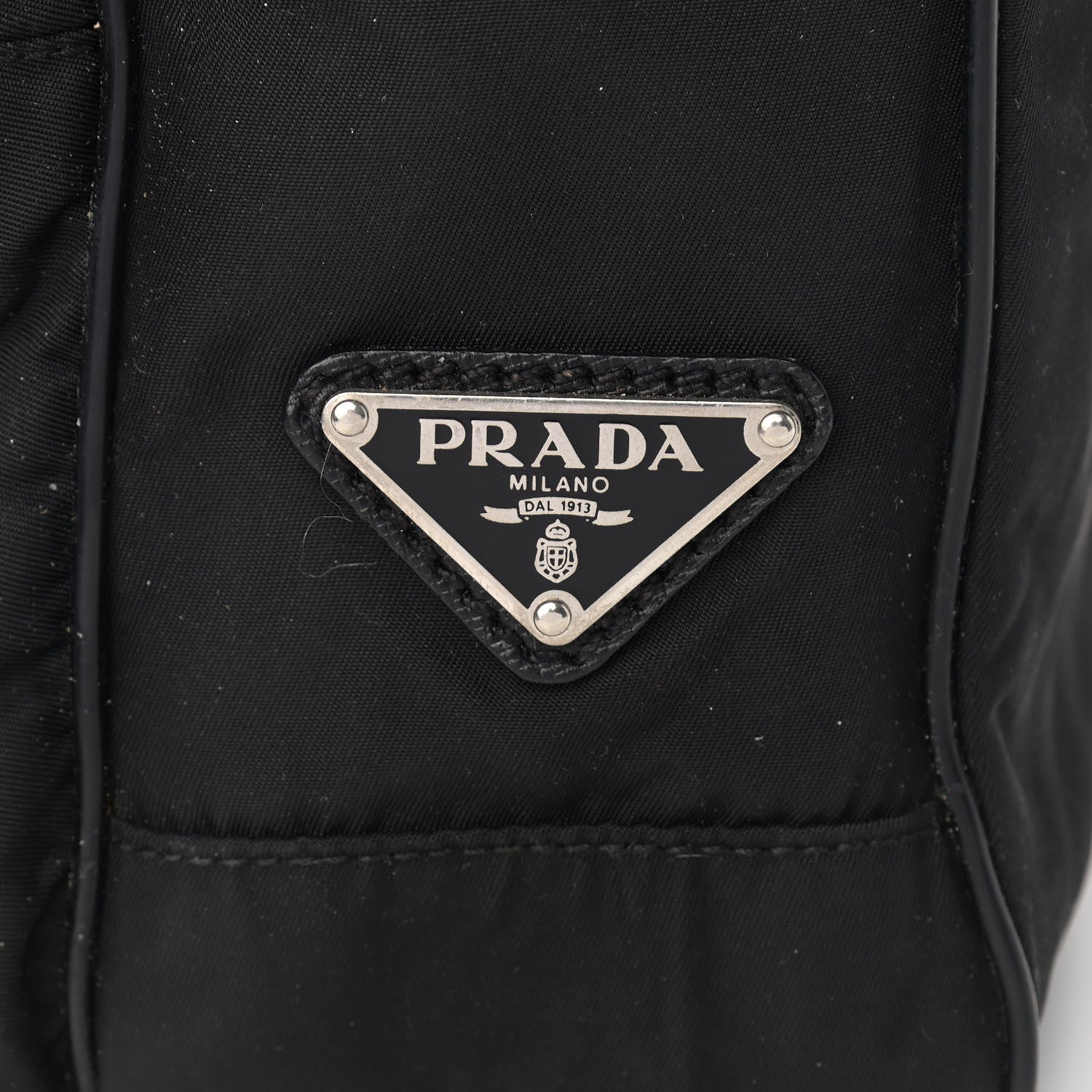 Prada Nylon Messenger Bag Black 10 of 10