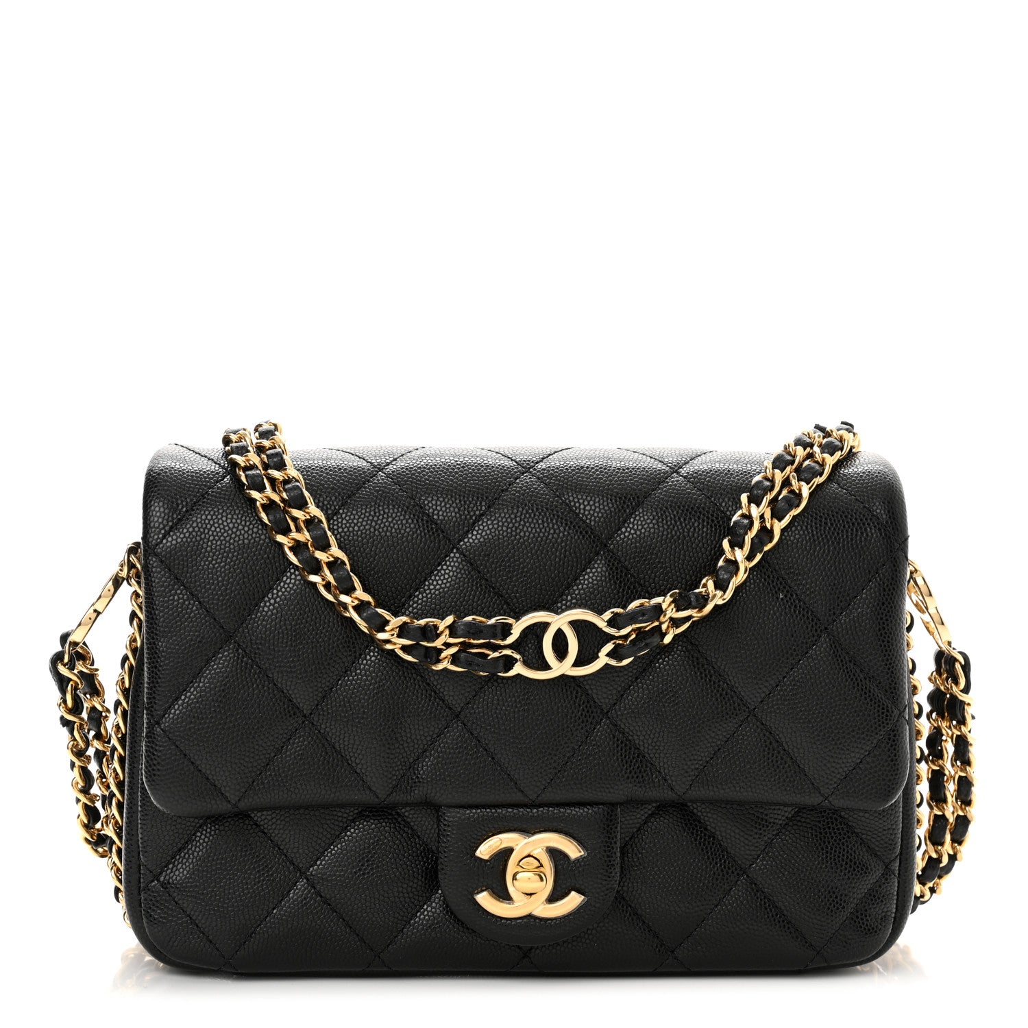 Chanel Caviar Quilted Mini CC You Flap Black 1 of 11