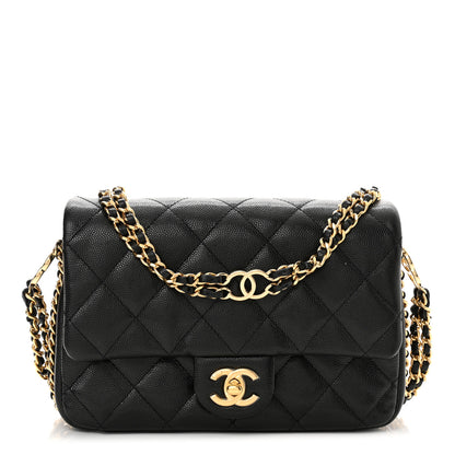 Chanel Caviar Quilted Mini CC You Flap Black 1 of 11