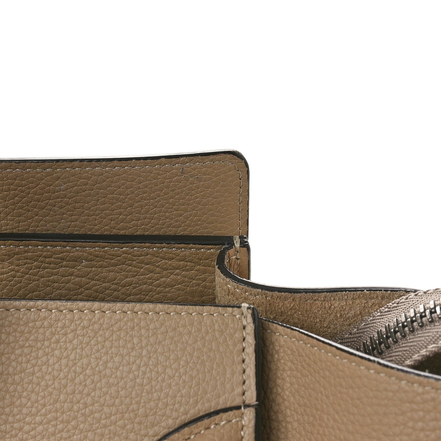 Drummed Calfskin Mini Luggage Dune