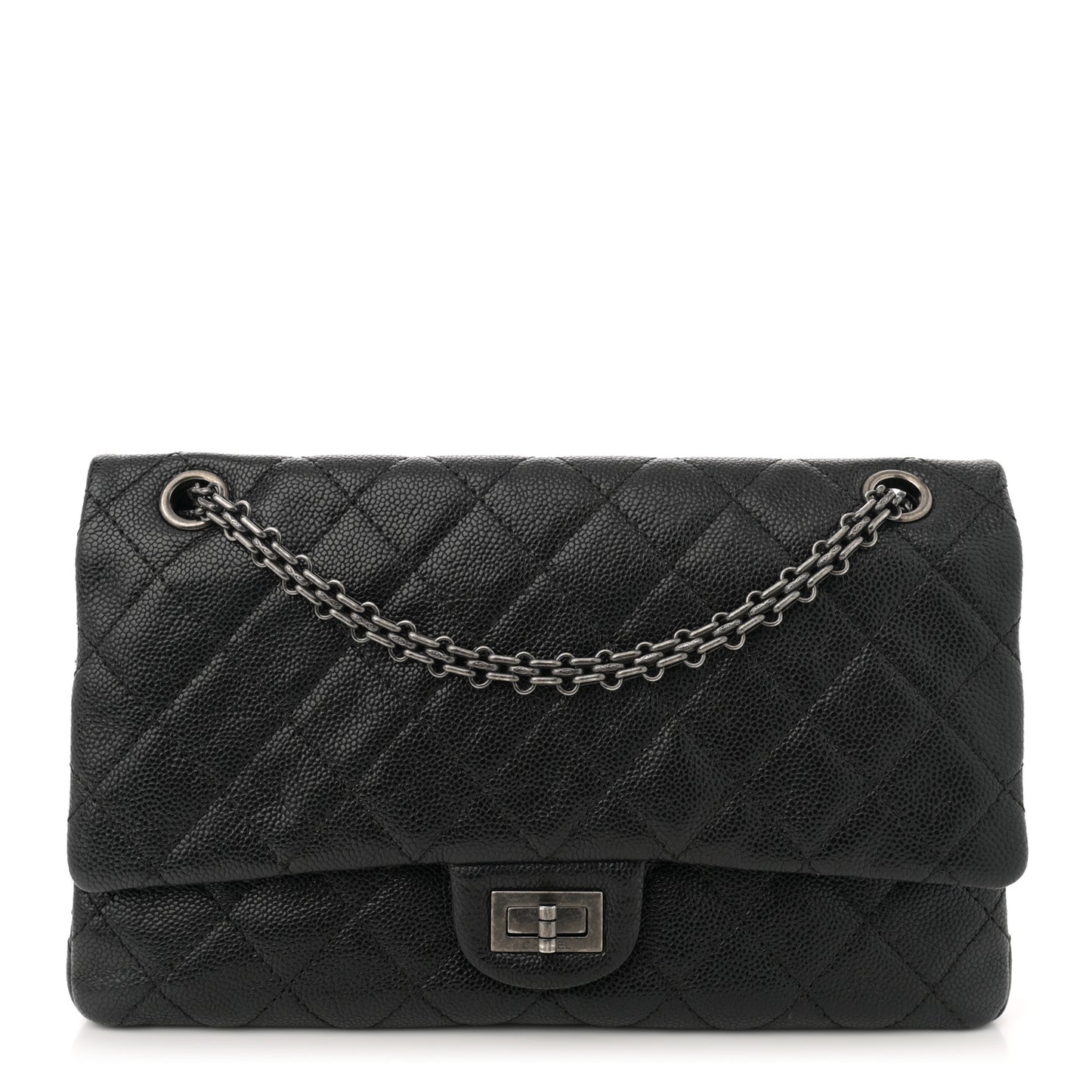Caviar Quilted 2.55 Reissue 226 Flap Black