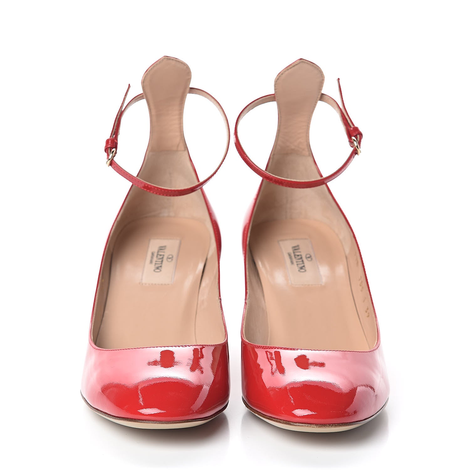 Valentino Garavani Patent Tan-Go Mary Jane 60mm Pumps 39 Rosso Valentino 2 of 7