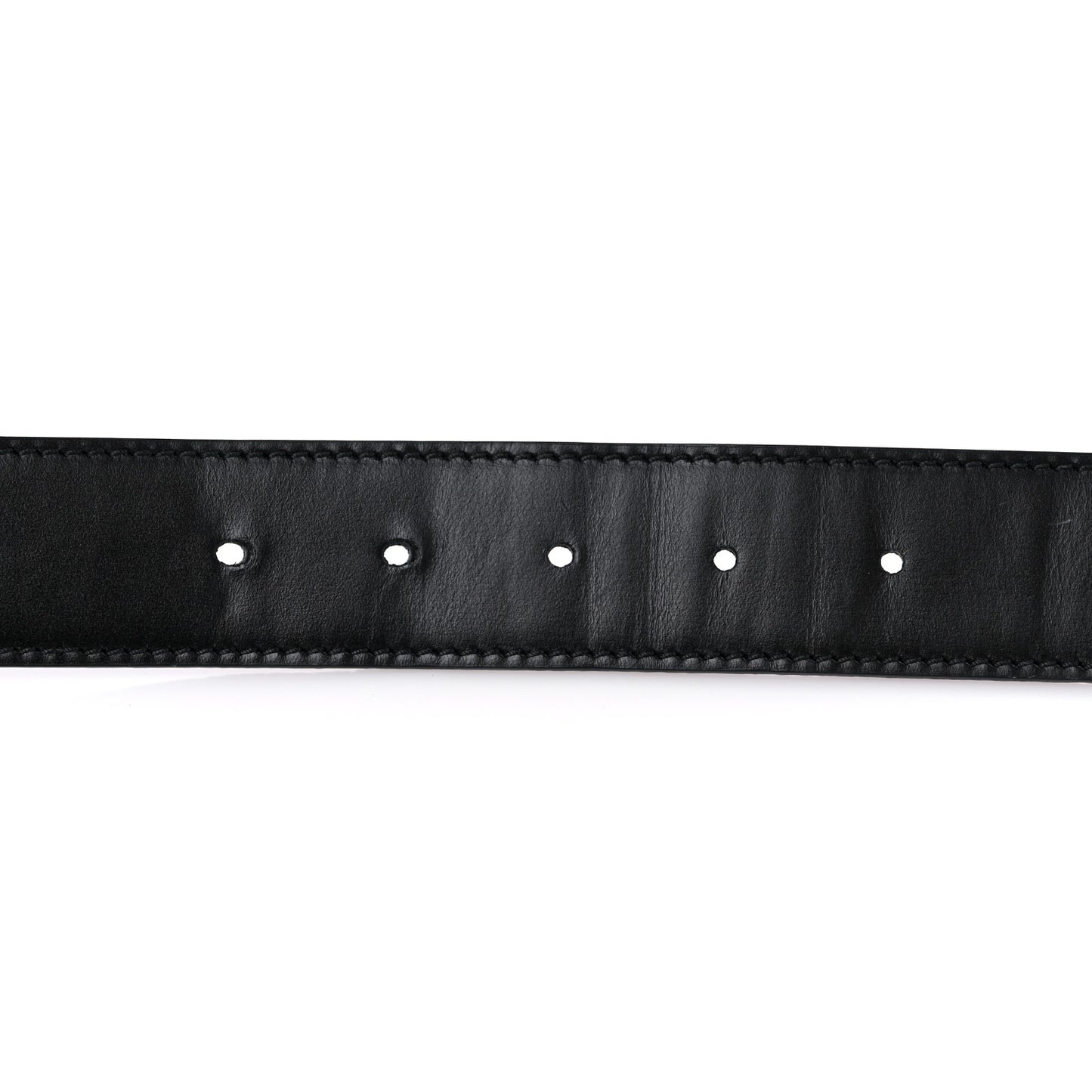 Cuoio Romano FF Buckle Belt 120 48 Black