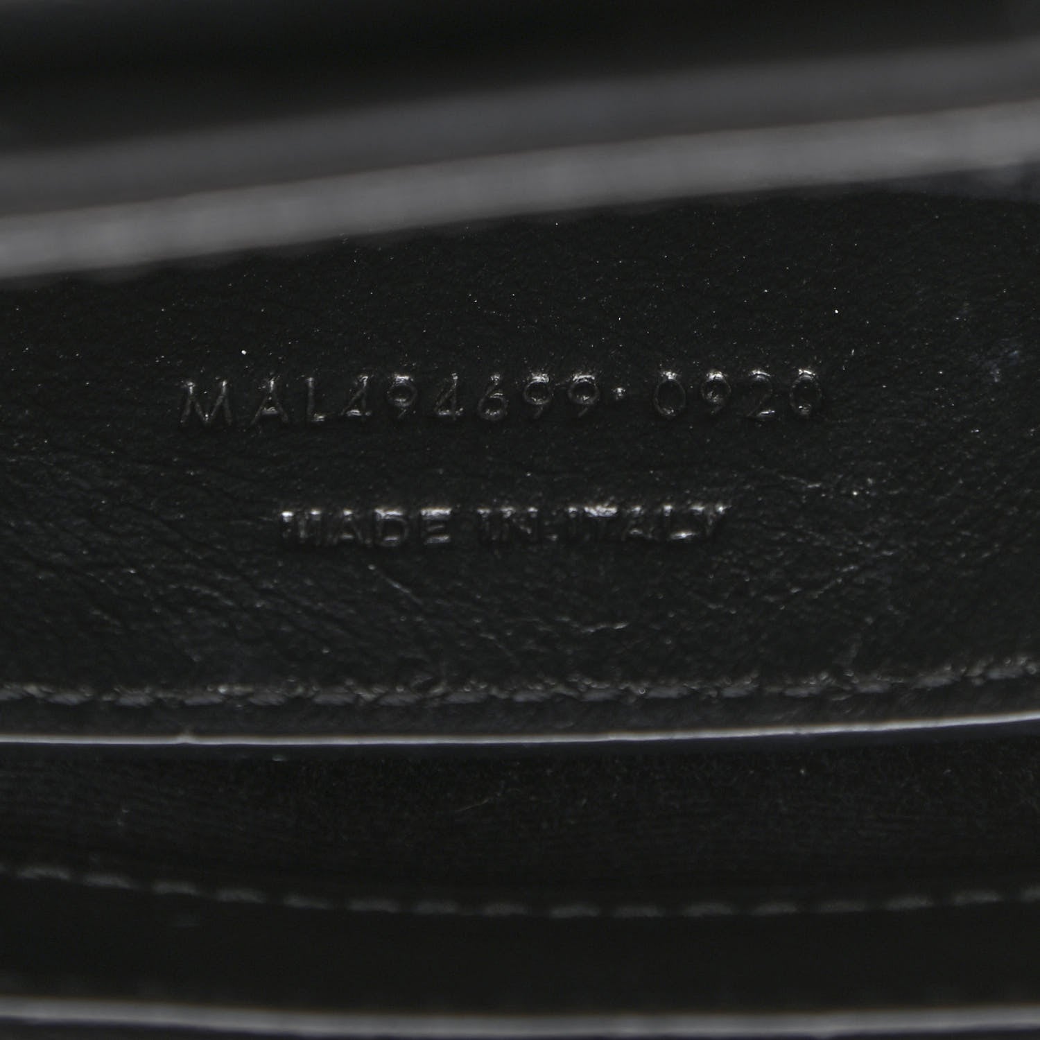 Saint Laurent Calfskin Y Quilted Monogram Small Loulou Chain Satchel Black 8 of 14