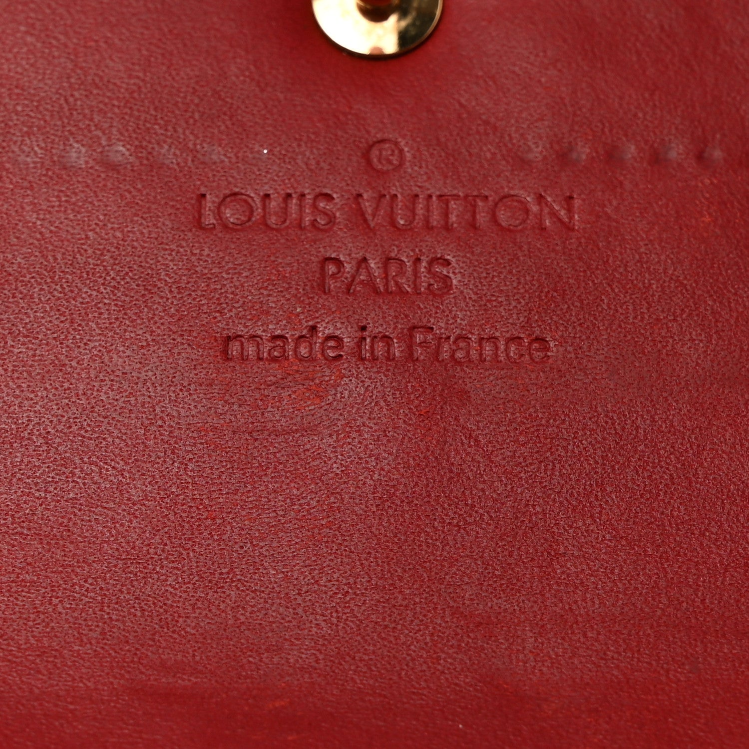 Louis Vuitton Vernis Sarah Wallet Pomme D'Amour 6 of 11