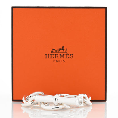 Hermes Sterling Silver GM Chaine D'Ancre Bracelet 4 of 4